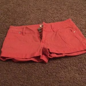 Orange shorts
